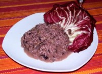 Risotto al radicchio rosso